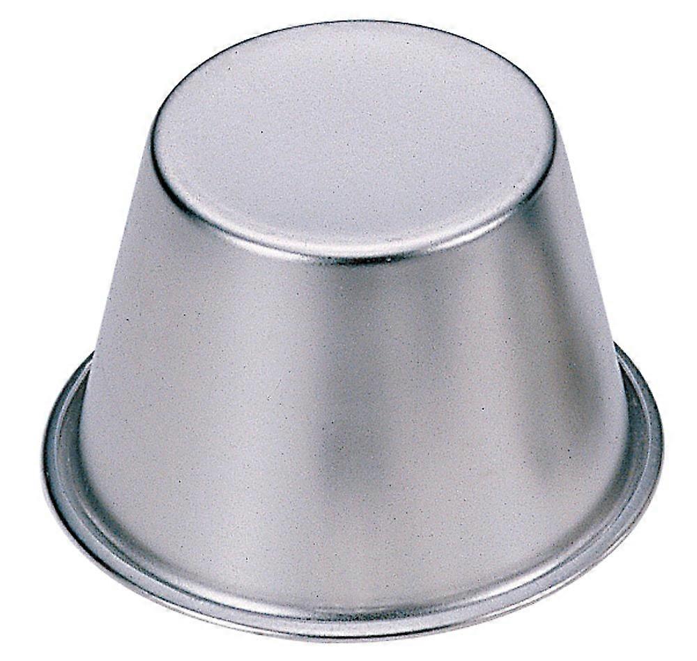 Jumbo Stainless Steel Muffin Cup Pudding Mold, Durable Easy Clean Baking Cup, Stackable Design