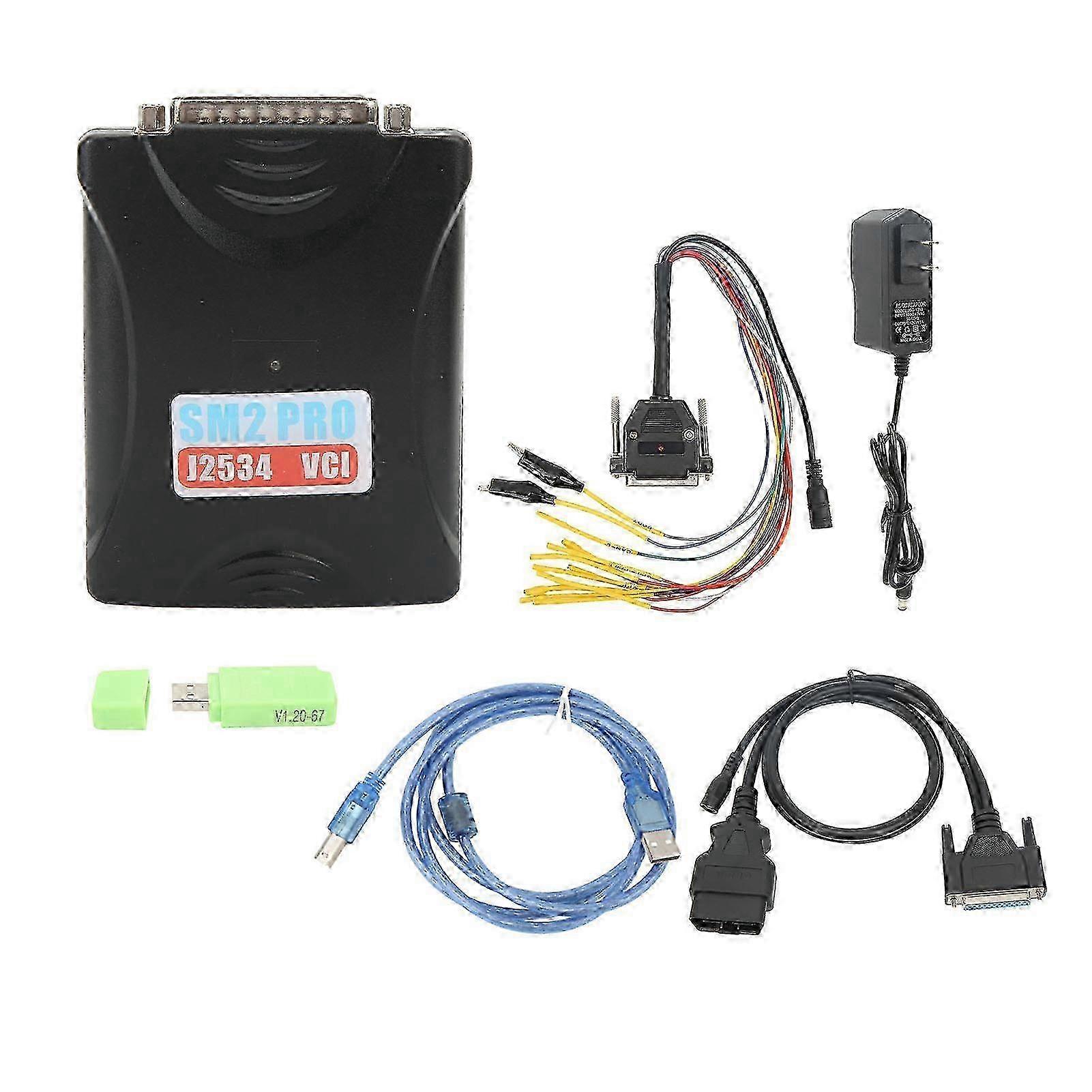 25-26 67-in-1 diagnostic tool for SM2 PRO - J2534 ECU programmer multifunction