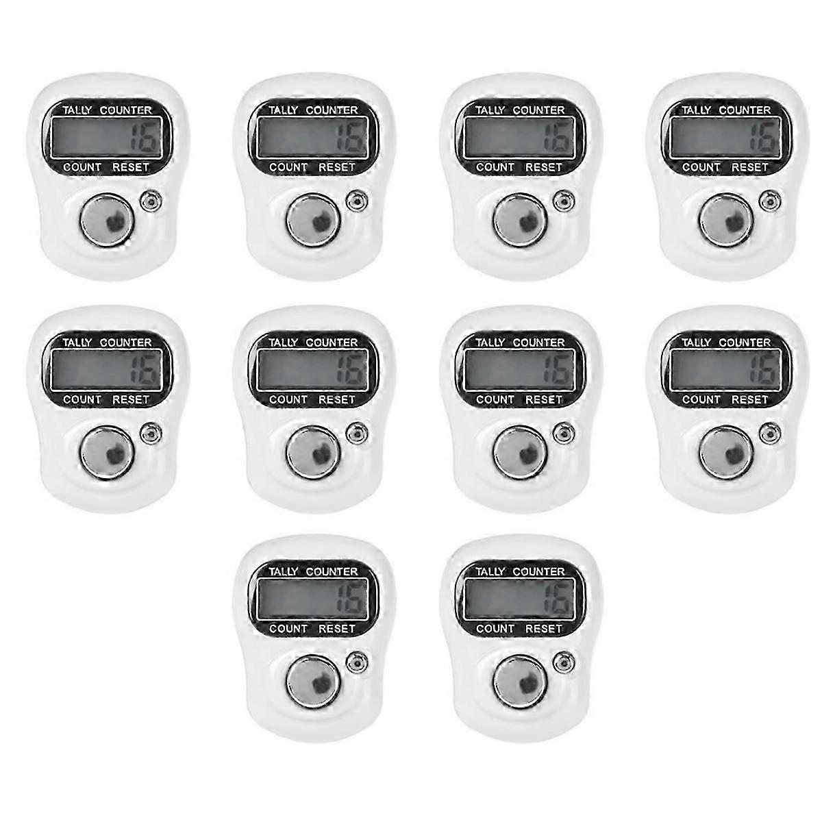 Kitchen Timer LED Finger Ring Counter Mini Quick Response Adjustable Circle LCD Display Counter