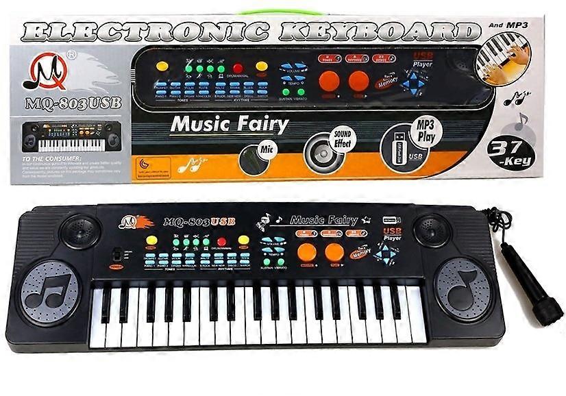 Clavier avec microphone Jouets éducatifs multifonctions