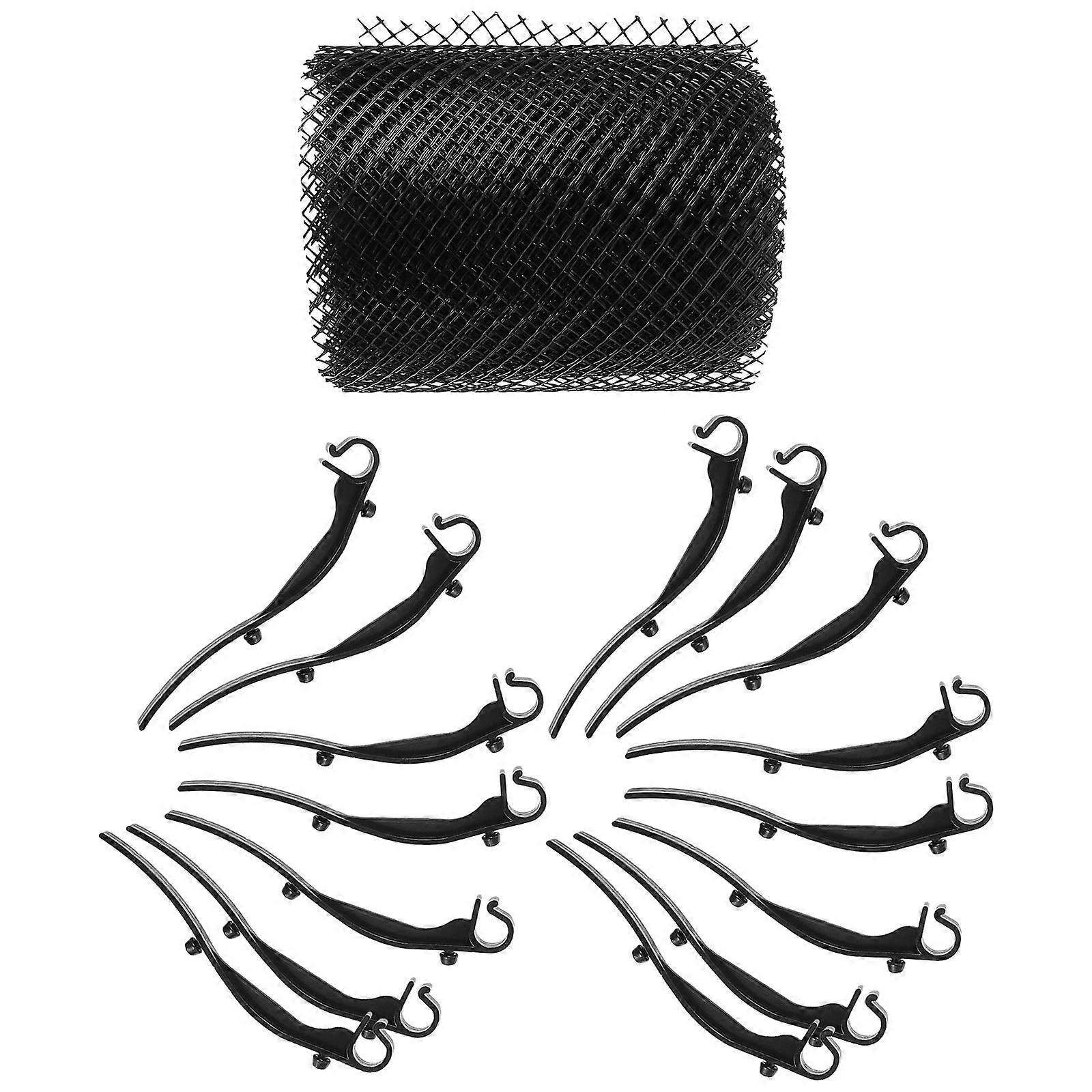 Mesh Gutter Guard Plastic Gutter Guard Garden Yard Mesh Gutter Guard Covers