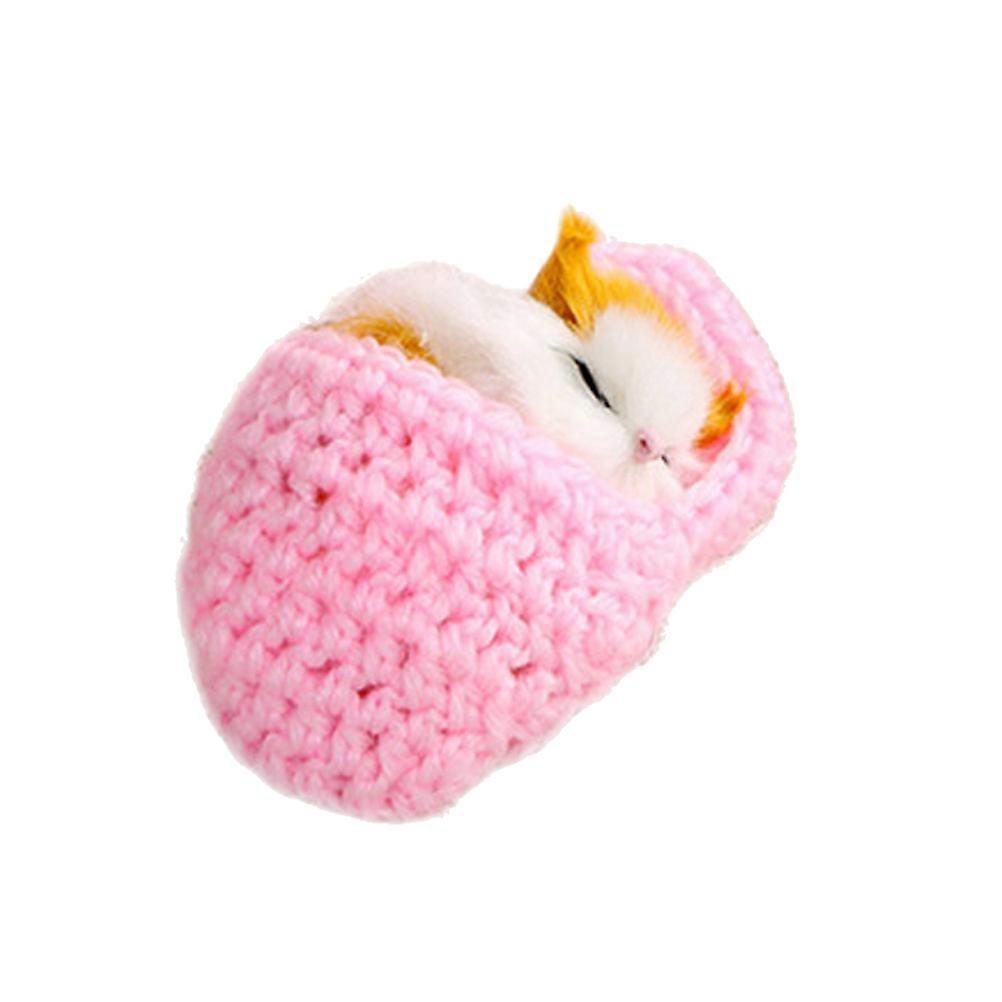 Mini chaton en pantoufle rose (lot de 2)