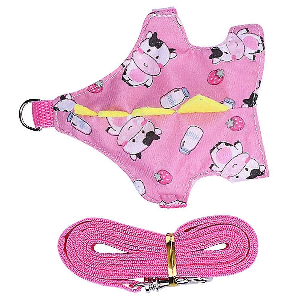 Adjustable Bunny Harness and Leash for Small Pets 2Sets Included
