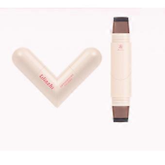 Waterproof Eyeliner Stamp for Winged Eyes, Brown Smudge Proof Pen, Long Lasting Gel for Beginners