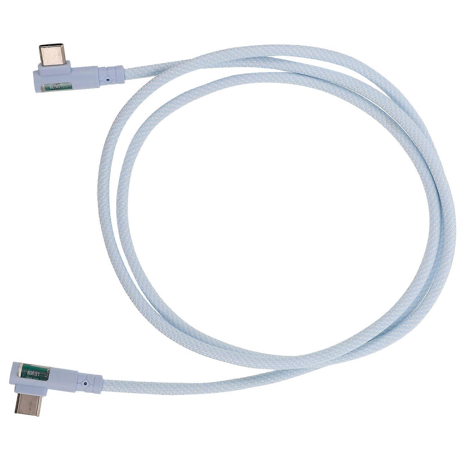 Data Cable Double Elbow USB C Cable for High-Speed Charging