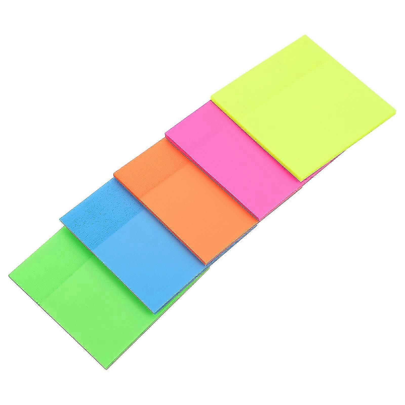 Multi-Function Students Memo Pads Colorful Stickers 5Pcs