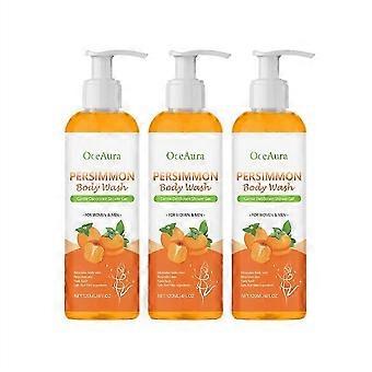 1-5x Persimmon Body Wash for Body Odor Control,Eiminates Body Odor_DUIBW