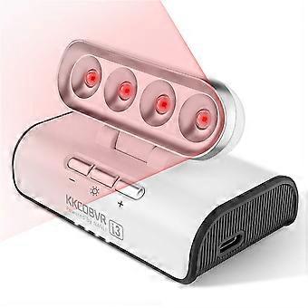 KKKOBVR i3 IR-trackingbasisstation compatibel met Meta Quest 3 / 3S / Pro, infraroodverlichting met 4 helderheidsniveaus, VR-accessoire.