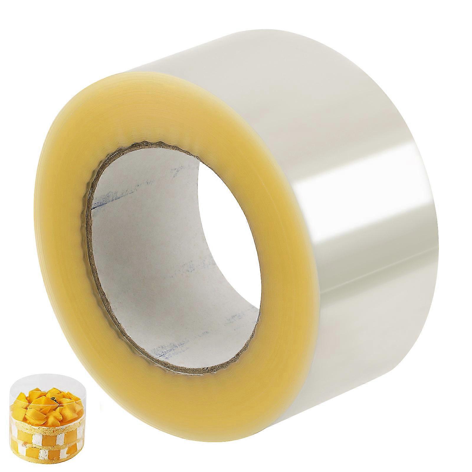 DIY Chocolate Mousse Cake Decorating Acetate Sheet Clear Roll 210M