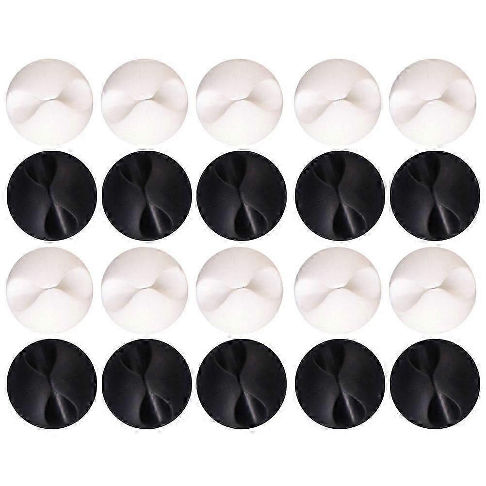 Electric Wire Fixed Cable Clips for Cable Organizing 20Pcs Wire Holders