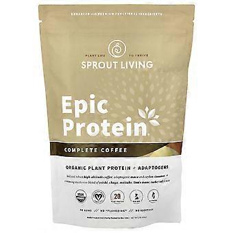 Sprout Living, Epic Protein®, Organic Plant Protein + Adaptogens, Complete Coffee, 1 lb (456 g)
