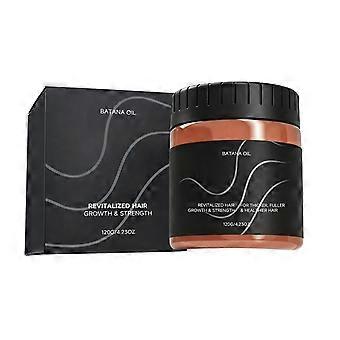 120g Batana Oil For Hair Growth, Natural Deep Conditioning Hair Butter, Repair Dry Damaged Split Ends, Boost Thicker Fuller Hair, Anti-Frizz Scalp Tre