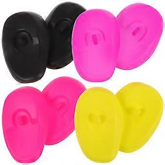 Hair Dye Ear Covers Silicone for Hair Dyeing 16Pairs Waterproof Earmuffs