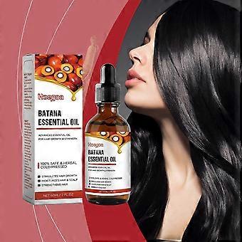 Organic Raw Batana Oil For Hair Growth Skin Care, Prevents Breakage Split Ends, Moisturizes Hair Scalp, For All Hair Types