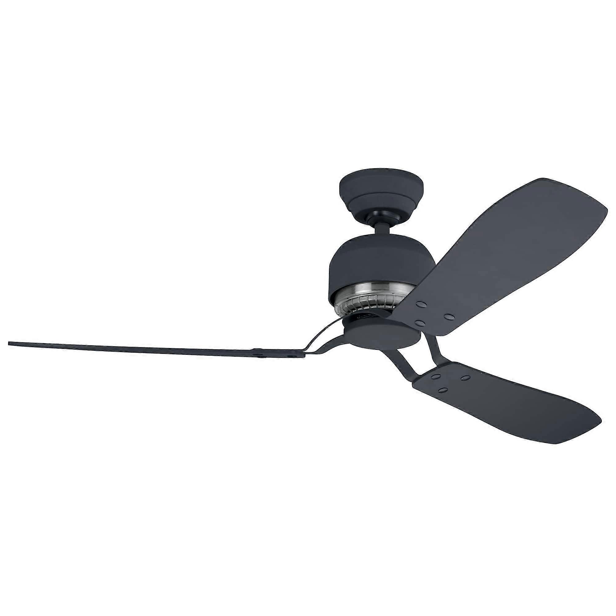 Deckenventilator Industrie II Graphit mit Wandschalter