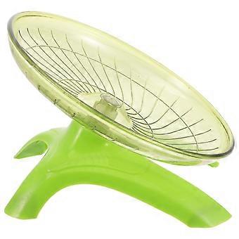 Plastic Hamster Wheel Running Exercise Wheel for Hamster 6Pcs Light Green Toy