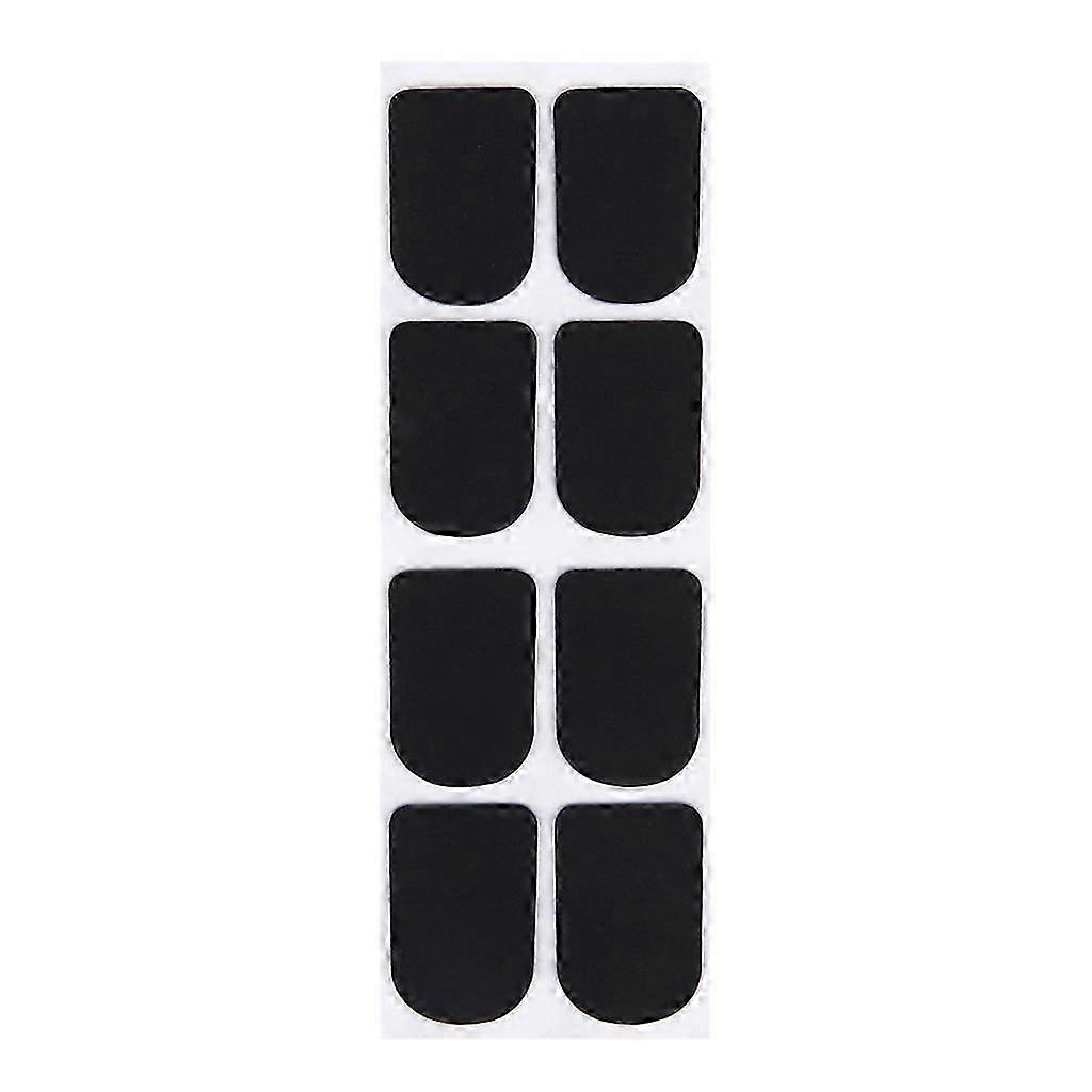 8 stk. klarinett/sopransaksofon saksofon munnstykke patcher puter puter svart --- 0,8 mm