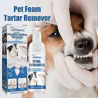 Tandverzorgingsspray voor honden voor het verwijderen van tandsteen en een frisse adem, maakt tanden witter, 100 ml