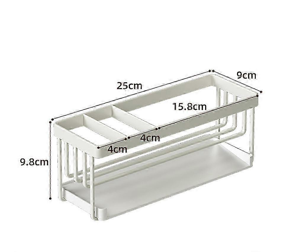 Sponge Holder,Sponge Dish Rack(white),Storage Rack