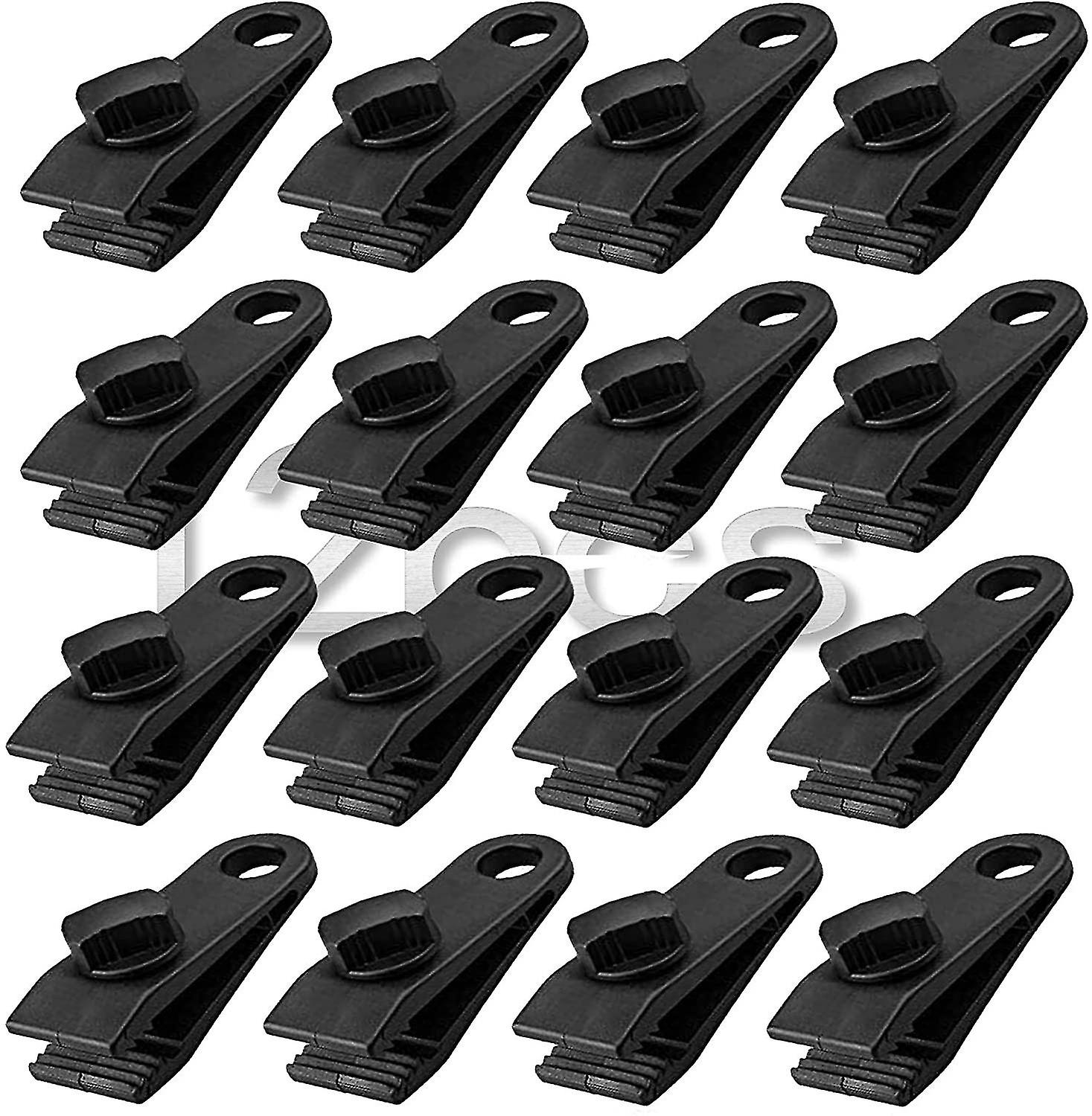 12pcs Tarp Tent Clamp
