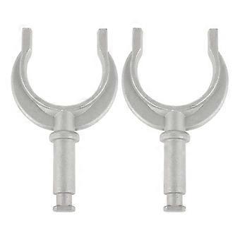2pcs Heavy Duty Oar Lock Bracket: Yacht Paddle Holder For Marine Application - Universal Oarlock Mounts For Dinghy, Lifeboat, Canoe, Kayak, Rafts