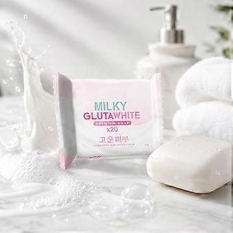 Savon Milky GlutaWhite Premium, nettoyant hydratant pour le visage et le corps pour une peau plus éclatante, plus lisse et plus uniforme