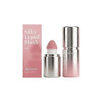Pink silky liquid powder blusher is smooth, and natural color appears to create daily beautiful makeup