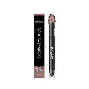 Der Zephoco Mocha Brown Lidschattenstift ist leicht, hat integrierte Pinsel, ist tragbar, farbintensiv und einfach aufzutragen.