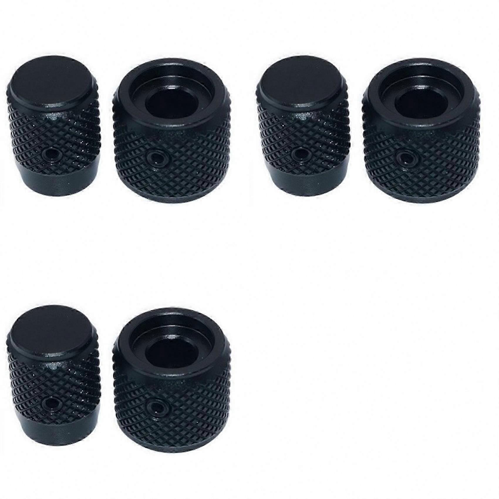 Dual-Axis Encoder Adjustment Knobs, 3X Aluminum Alloy Solid Caps Compatible with EC11EBB24C03 EC110701N2B