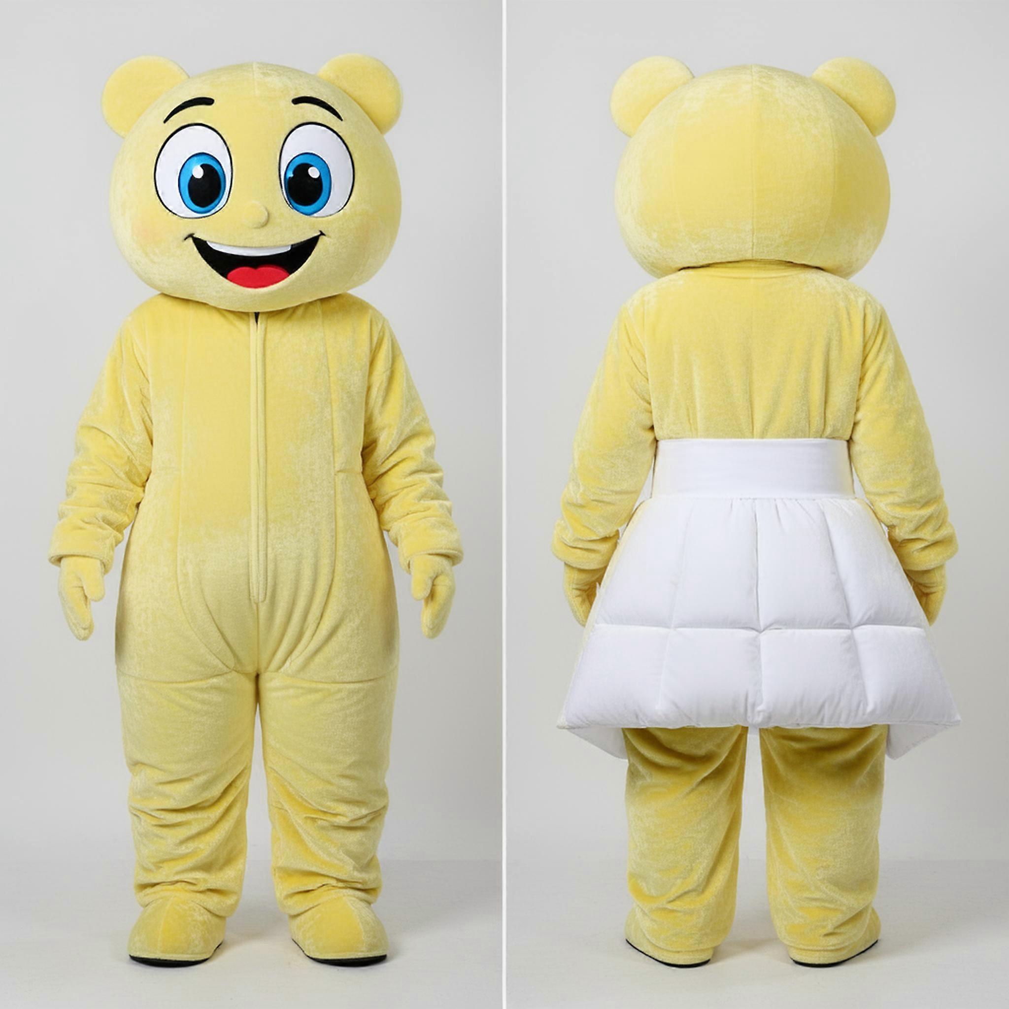 MASTICOT Lemon Yellow Padded Enchiladas Mascot