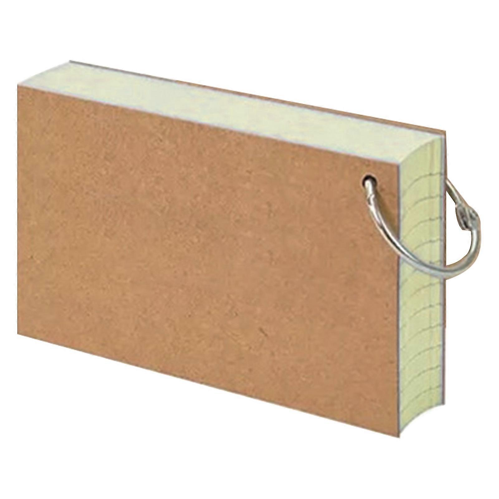 Colored Index Flash Cards with Metal Ring for Study and Note Taking Organization