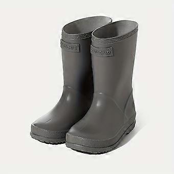 Bottes de pluie pour enfants, bottes imperméables unisexes avec semelle intérieure rembourrée et souple, chaussures de jardin légères et antidérapantes pour bébés, tout-petits et petites filles