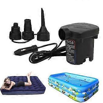 Quick-Fill Portable Air Pump with 3 Nozzles Inflator Deflator Inflator Pump Electric Air Pump for Ai