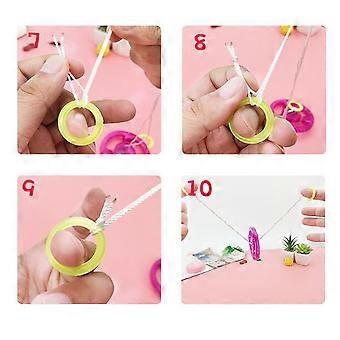 Flashing Pulling Wheel Toy Educational Playthings Creative Toy 10Pcs