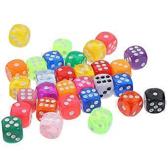 Resin Dice Toy Props Childrens Toys Role Playing Party Favor Large Dices 120 Pcs