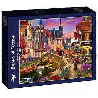 Evening On Canal Puzzel 1000 Stukjes