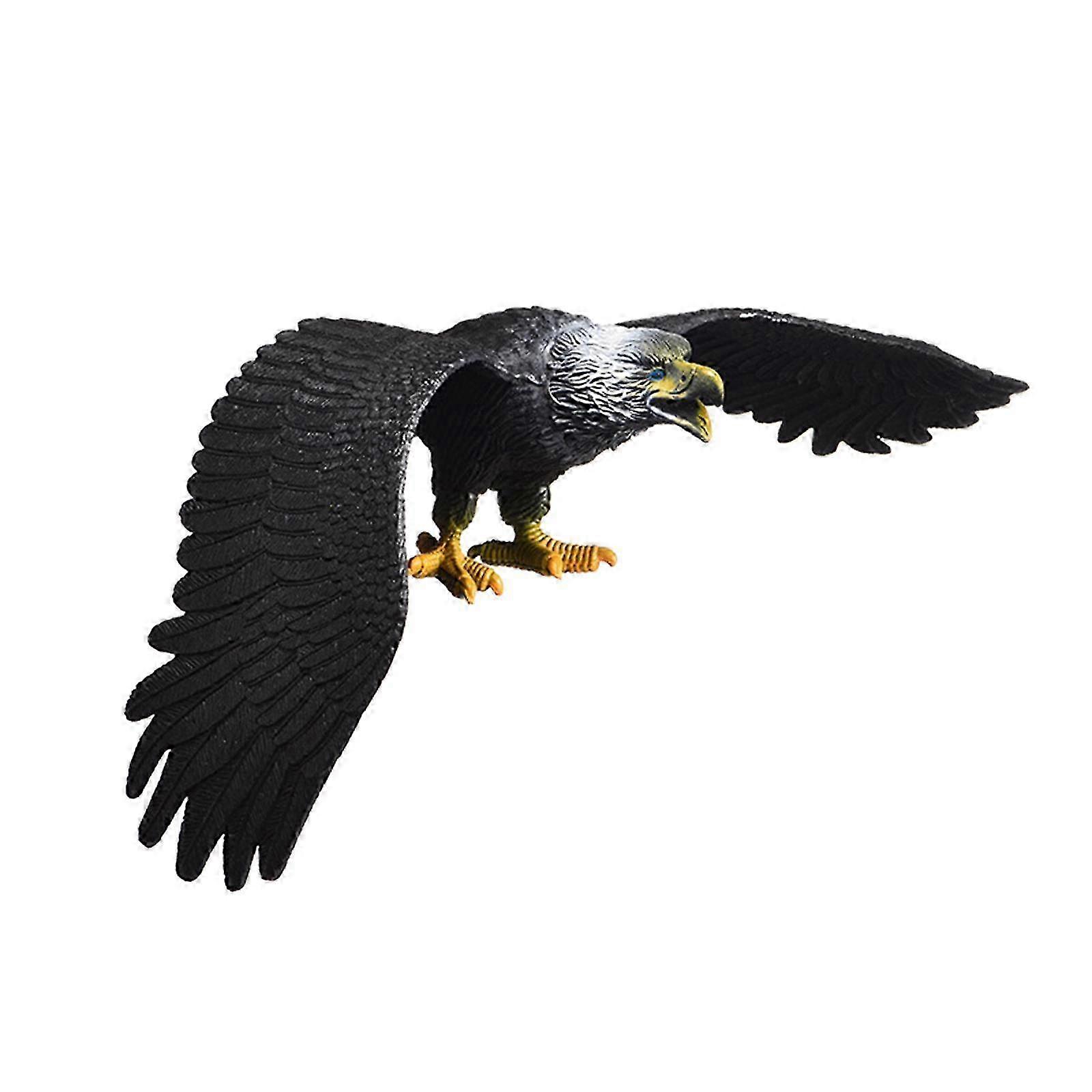 Sound-Activated Eagle Statue Educational Toy