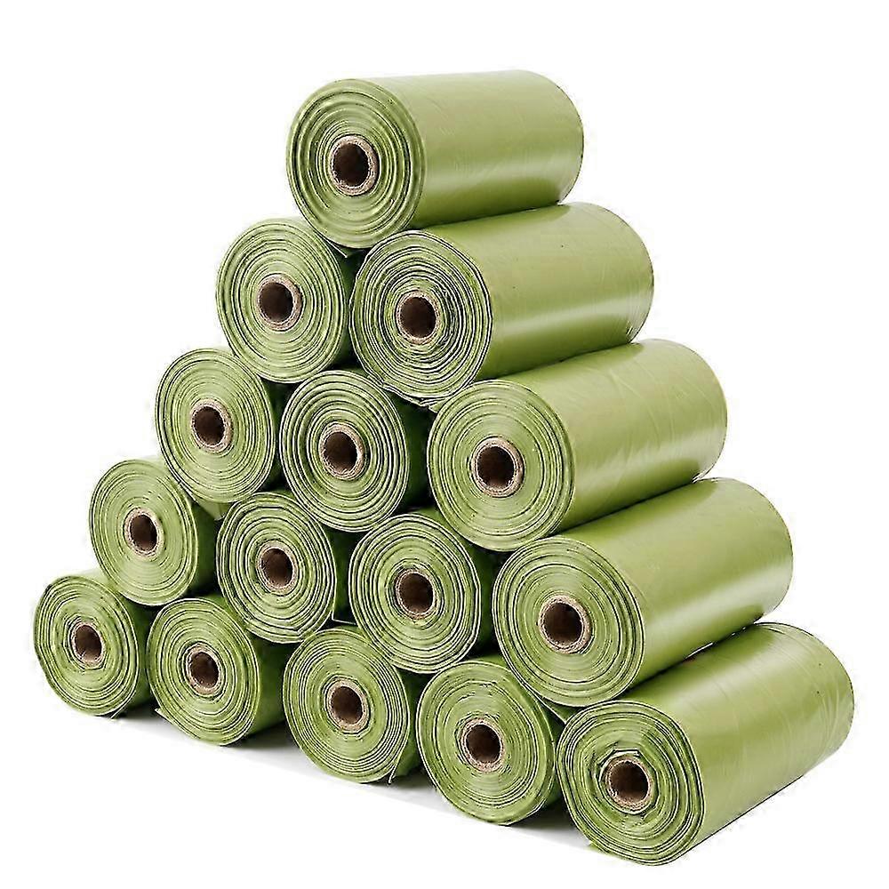 Solid Army Green Biodegradable Waste Bags