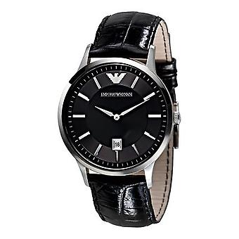 Armani Renate Quartz Analog Man Watch with AR2411 Cowskin Bracelet