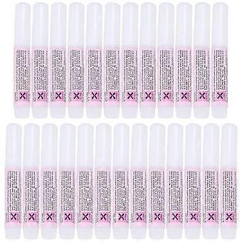25pcs 2g Nail Art Tip Glue Fast Drying Quick Bonding Adhesive for False Tips Rhinestones DIY Salon Home Use