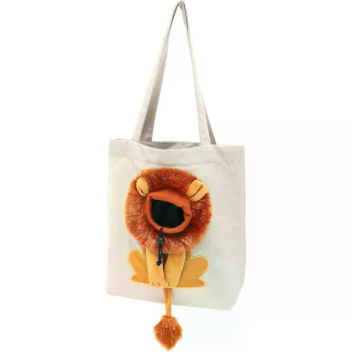 Shape Pet Canvas Shoulder Sling Carrier with Thick Straps