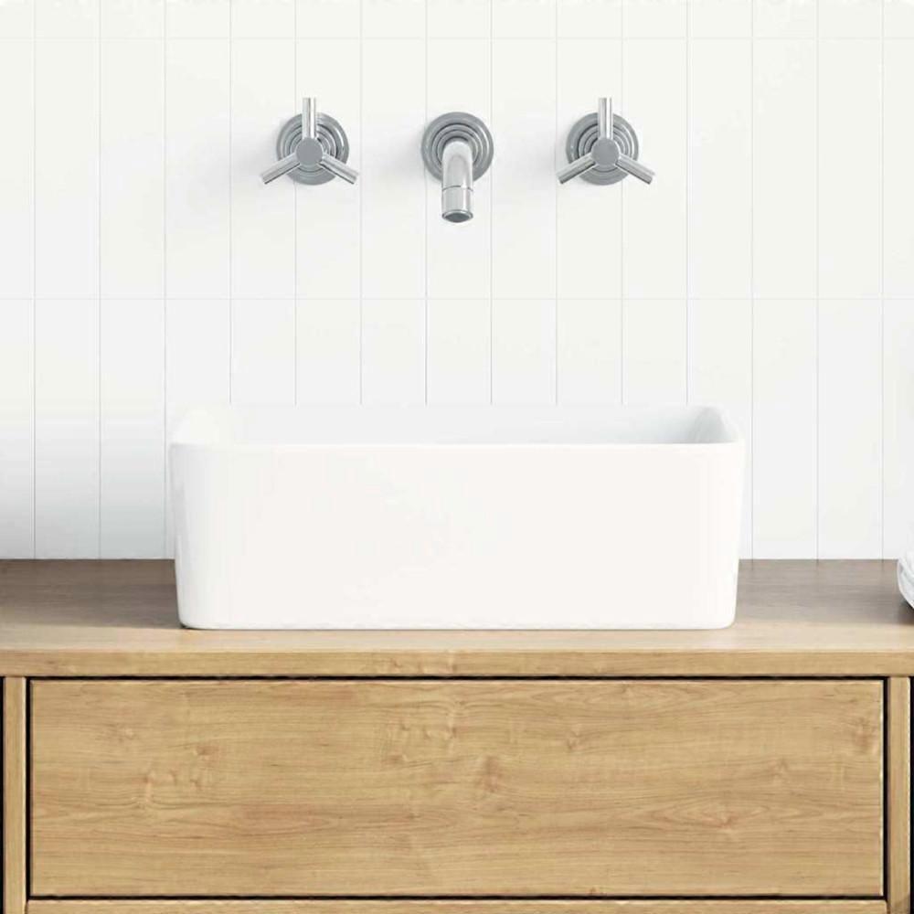 Sink 40x30x13 cm ceramic white