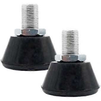 Ergonomic Adjustable Toe Stops Rubber Steel