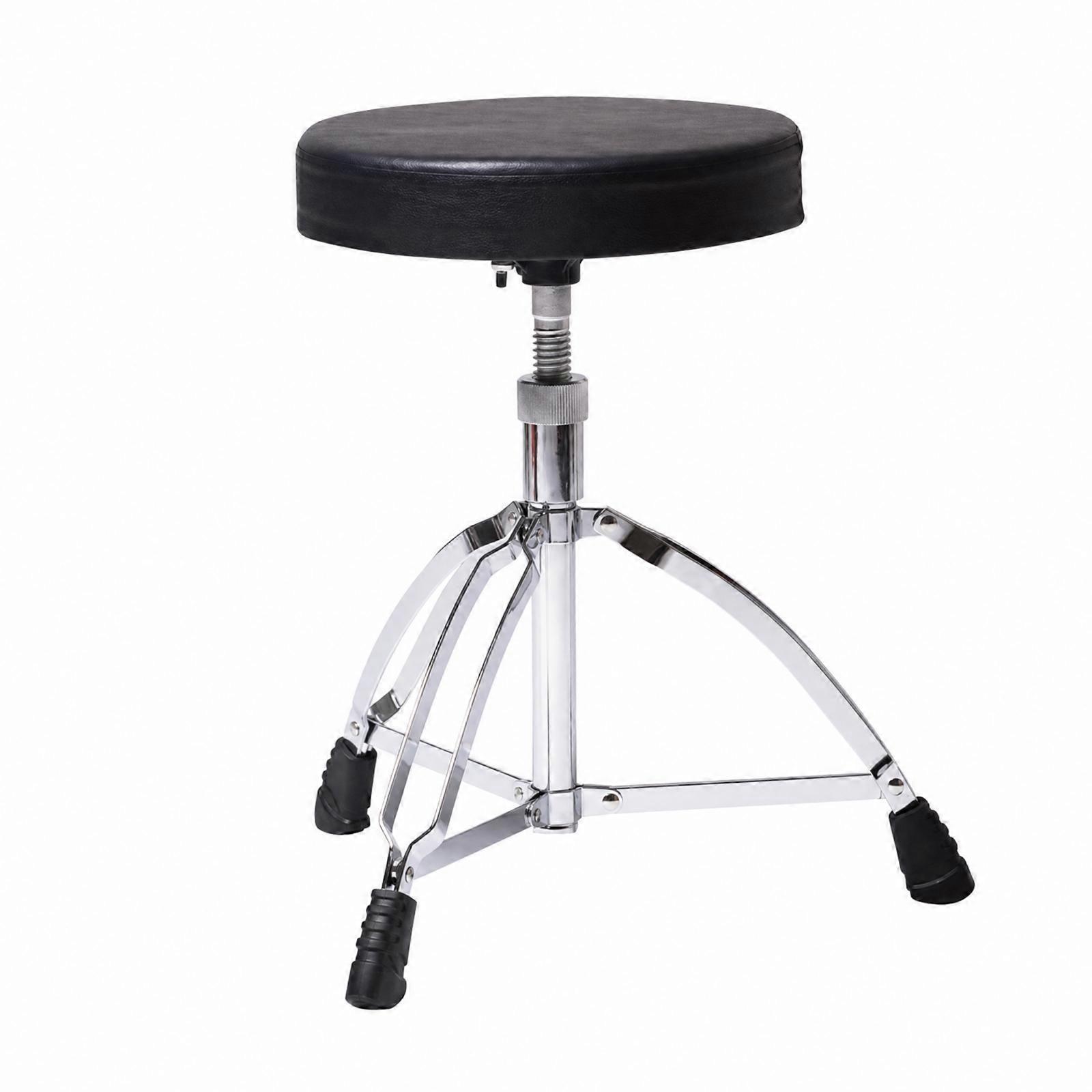 Drum Throne with Tripod Base Stable Drummer Stool Sturdy for Practice Rooms