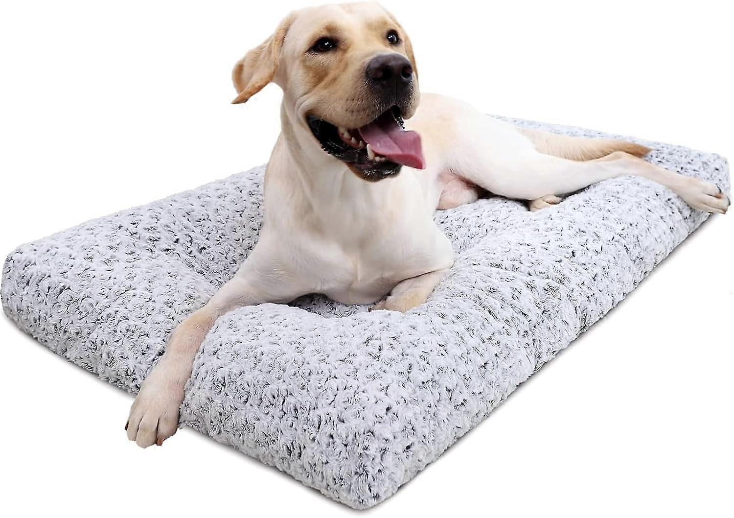 Washable Plush Anti-slip Crate Bed