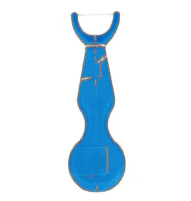 Self-cut Dental Floss Stick For Teeth Clean,with 30m Dental Floss, Blue