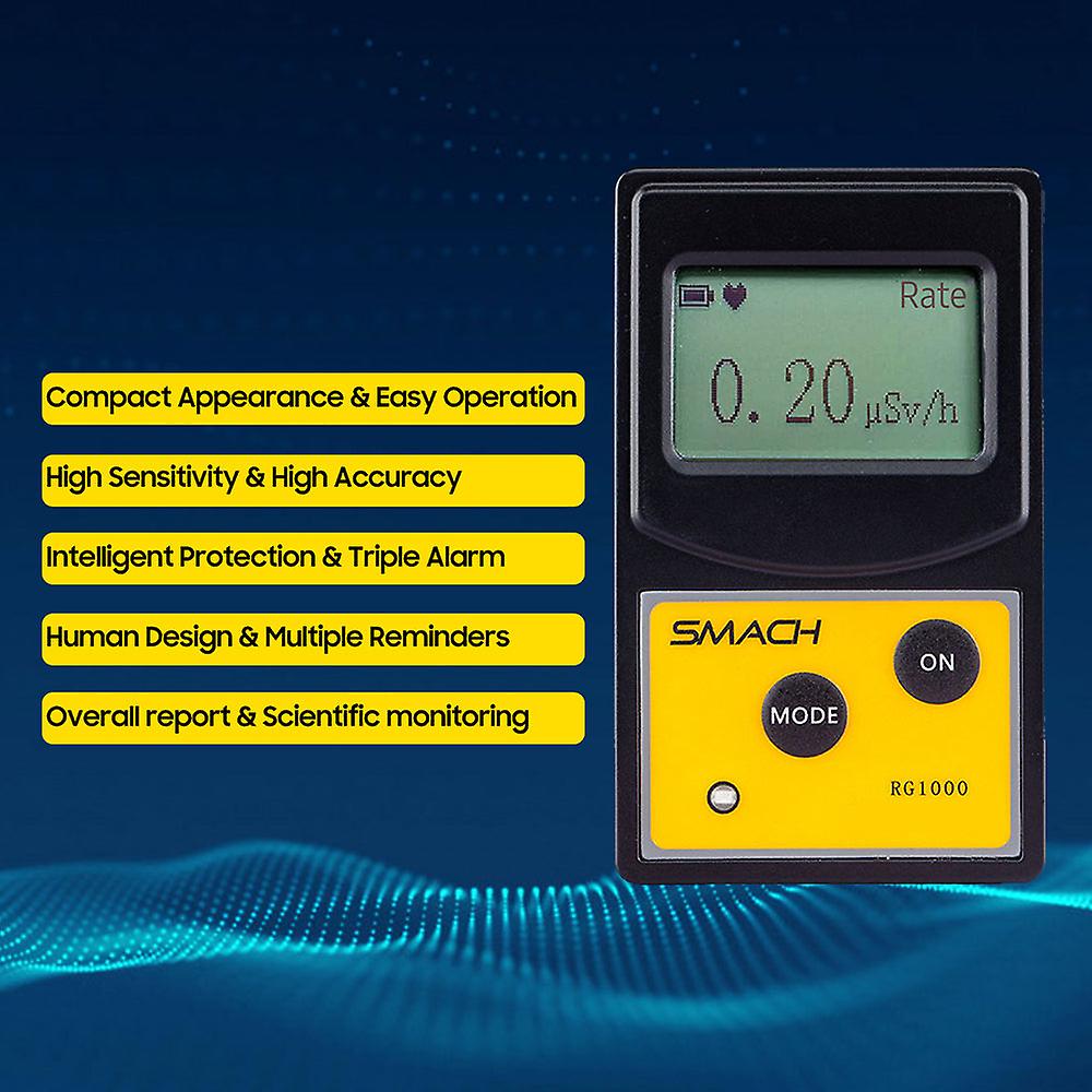 Digital Radiation Dosimeter Radiation Geiger Counter Hard β γ-ray X-ray Gm Counter Radiation Detector Beta Gamma X-ray Radiation