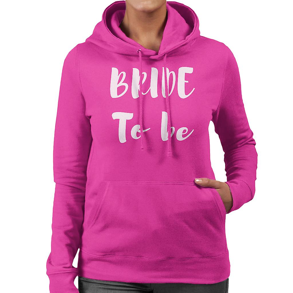 Bride To Be Loop Font Women's Hooded Sweatshirt