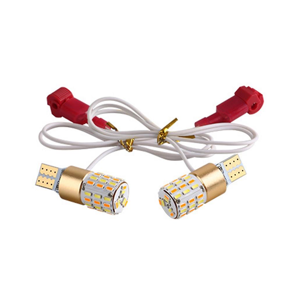 Ampoules LED de 3,9 cm / 1,54 pouce de longueur pour moto Lumière de largeur super brillante