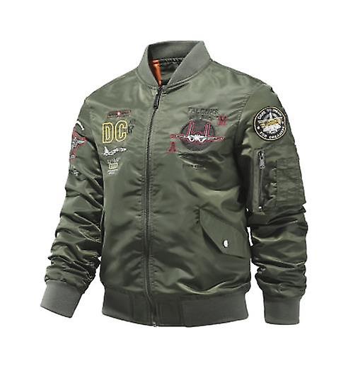 Men's Flight Jacket Spring Autumn Bomber Coat 2022 Youth Pull Size Baseball Uniform For Women